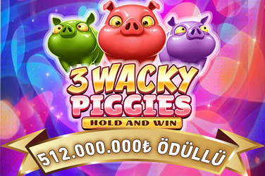 3 Wacky Piggies Hold and Win